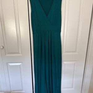 Teal Sleeveless Maxi Size Lg tag missing